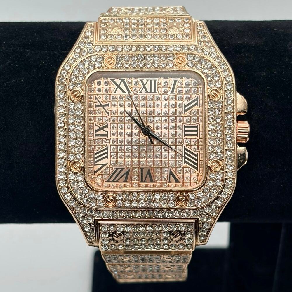 Rose Gold Retro Men’s Watch